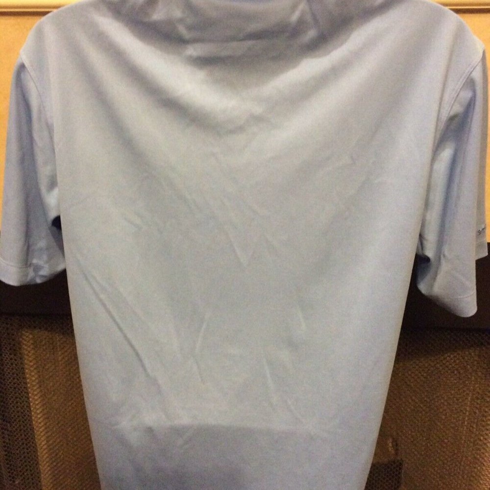 Nike Golf Dri Fit Polo Shirt Men Medium Light Blue - Picture 6 of 11